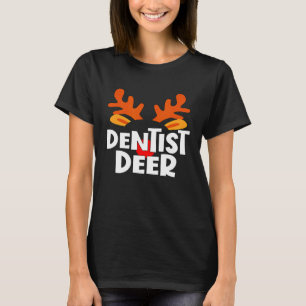 Zahnärztin Hirsche Matching Familienarbeitsbüro We T-Shirt