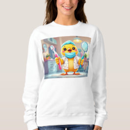 Zahnärztin Hühner Sweatshirt