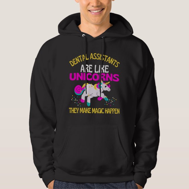 Zahnärztin, Zahnarzt, Zahnarzt Hoodie (Vorderseite)