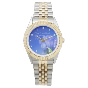 Zahnarztlehre Blume Lebenseinstellung Inspiration Armbanduhr