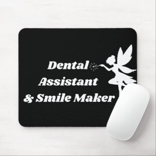 Zahnärztliche Assistentin Lächeln Machende Fee Mau Mousepad