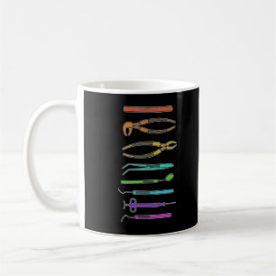 Zahnarztwerkzeug für Zahnärzte Zahnarztzahnärzt Kaffeetasse