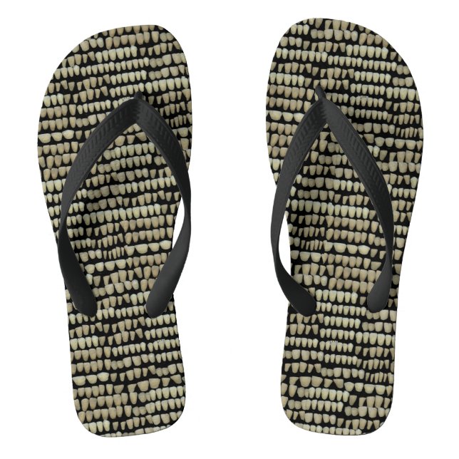 Zahnarztzahnarzt Zahnarzt/Zahnärztin BLACK zum Ein Flip Flops (Fußbett)