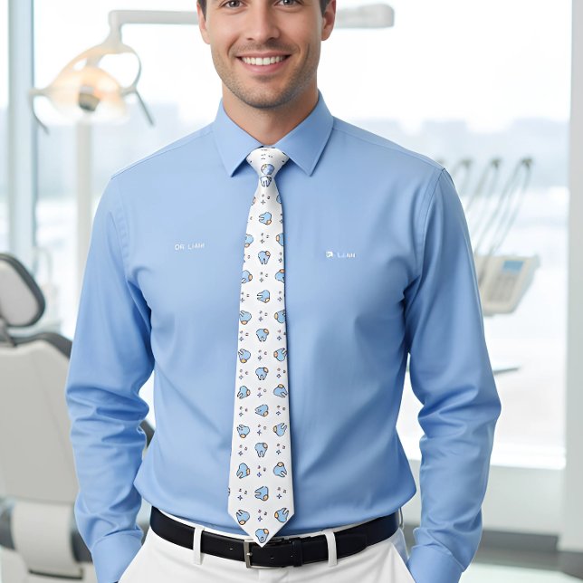 Zahnarztzahnärzte Krawatte (Von Creator hochgeladen)