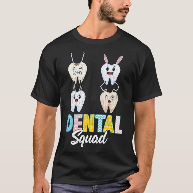Zahnarztzahnärztin Orthodontist Assistentin Graph T-Shirt (Vorderseite)