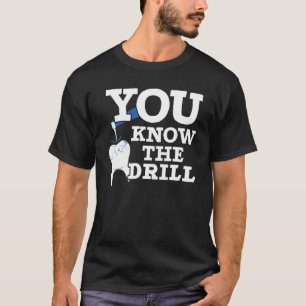 Zahnarztzahnärztin Teeth Dental Hygienic Tooth Doc T-Shirt