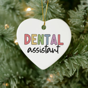 Zahnassistent Geschenke für Assistenzzahnärzte Keramik Ornament