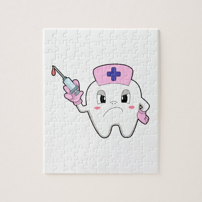 Zähne als Krankenschwester mit Spritze.PNG (Vertikal)