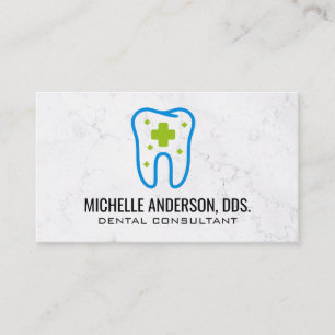 Zähne Dental Health Care Logo Visitenkarte