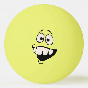 Zähne-Gesichts-Klingeln Pong Ball Tischtennisball