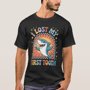 Zahnfee Ich Habe Meinen Ersten Zahn Verloren Hai T-Shirt