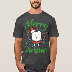 Zahnfee Weihnachtsdesign für Zahnarzt Zahnarztprax T-Shirt