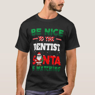 Zahnhygiene-Geschenk hässliche Weihnachten sei fre T-Shirt