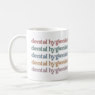 Zahnhygienischer Retro   RDH Zahnarztspenden Kaffeetasse