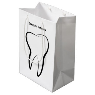 Zahnklinik Medizin Absolvent Mittlere Geschenktüte