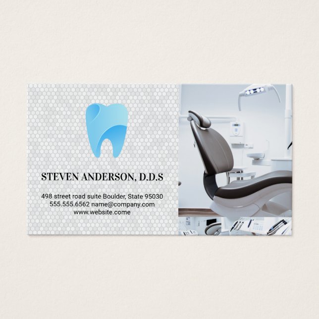 Zahnmedizin | Dental Tooth Logo (Vorderseite)