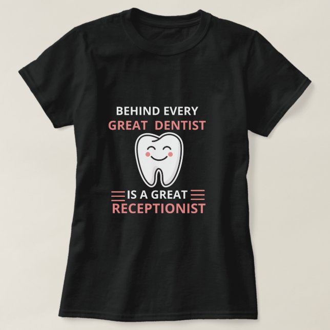 Zahnmedizin Funny Women's Tooth Graphic Dental T-Shirt (Design vorne)