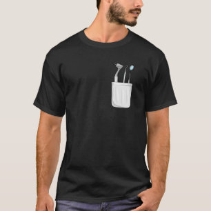 Zahnmedizin Orthondontist Zahnstocher T-Shirt