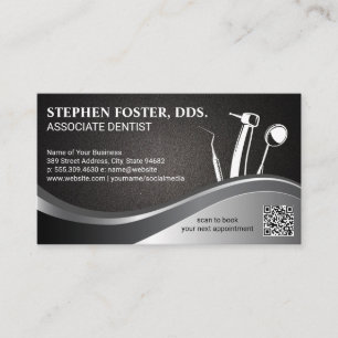 Zahnmedizin   QR Code Business Card Visitenkarte