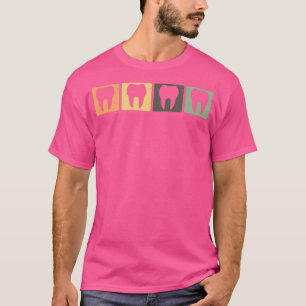 Zahnmedizin Retro Zahnarzt Zahnarztgeschenk T-Shirt