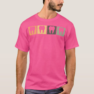 Zahnmedizin Retro Zahnarzt Zahnarztgeschenk T-Shirt