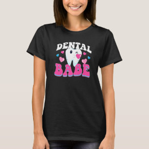 Zahnmediziner-Hygieneservice-Zahnradherz T-Shirt
