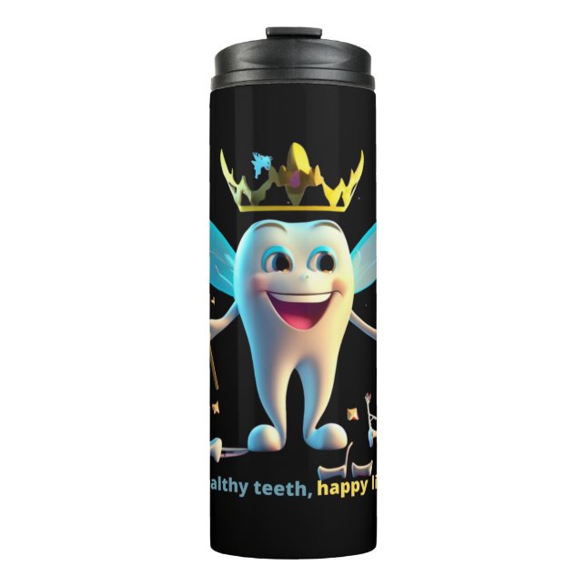 Zahnmediziner. Thermosbecher (Vorderseite)