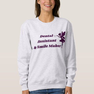 Zahnmedizinische Fachangestellte & Lächeln-Macher- Sweatshirt