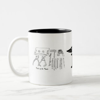 Zahnmedizinische Tech-Tasse Zweifarbige Tasse
