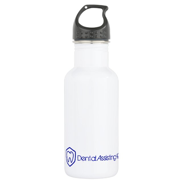 Zahnmedizinische Trinkflasche (Vorderseite)