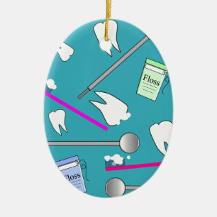 Zahnmedizinischer Beruf-Werkzeug-Entwurf Keramik Ornament