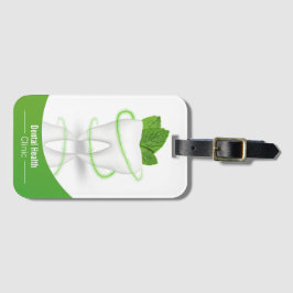 Zahnmedizinischer Münzsteg - Gepäckanhänger