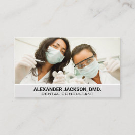 Zahnpersonal | Zahnarztbüro Visitenkarte