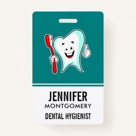 Zahnpflege - Happy Tooth mit Toothbrush Ausweis