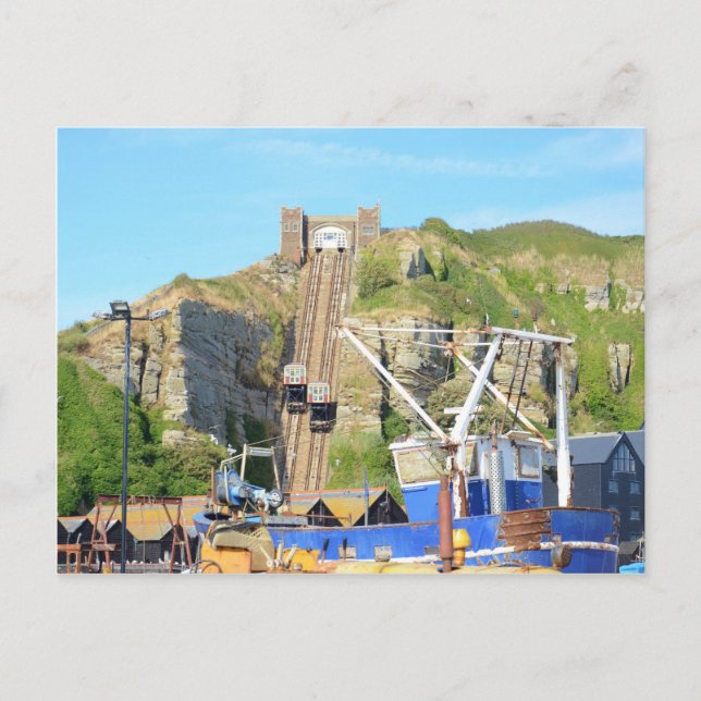 Zahnradbahn Postkarte (Vorderseite)