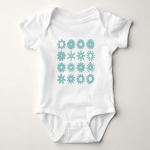 Zahnräder Baby Strampler
