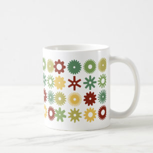 Zahnräder - Farben 03 Kaffeetasse