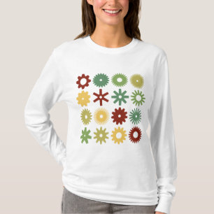 Zahnräder - Farben 03 T-Shirt