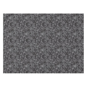 Zahnradmuster Tischdecke