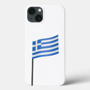 Zahnstocher der griechischen Flagge Case-Mate iPhone Hülle