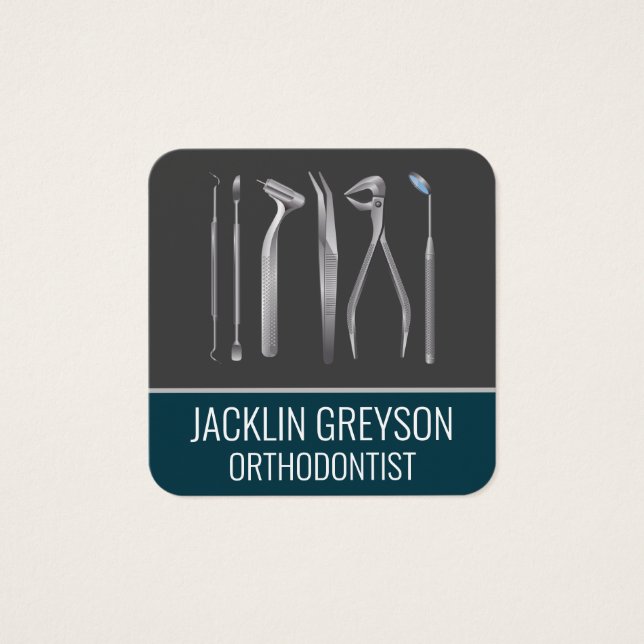 Zahnwerkzeuge (Vorderseite)