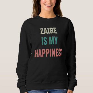 Zaire Ist Mein Glück Sweatshirt