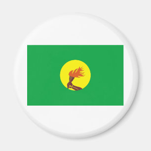 Zaire-Kongo-Flagge Magnet