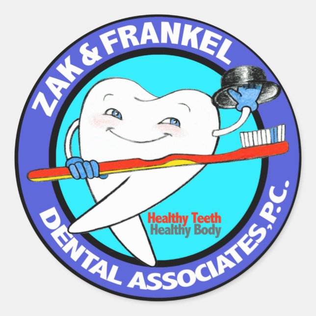 Zak & Frankel Stickers (Vorderseite)