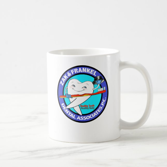 Zak u. Frankel zahnmedizinische Mitarbeiter Kaffeetasse (Rechts)
