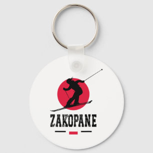 Zakopane Polen Skigebiet Tatra Polnischer Skisport Schlüsselanhänger
