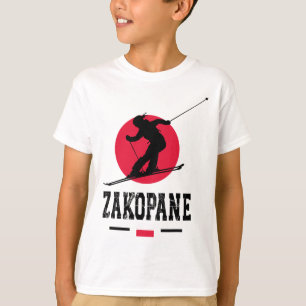 Zakopane Polen Skigebiet Tatra Polnischer Skisport T-Shirt