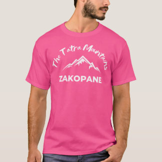 Zakopane Polen Tatra Berge Skyline Aktiv T-Shirt