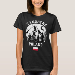 Zakopane Polen Tatra Skigebiet Alpinski Alpin T-Shirt