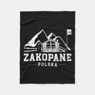 Zakopane Polen Wintersport Skifahren Snowboarden Fleecedecke